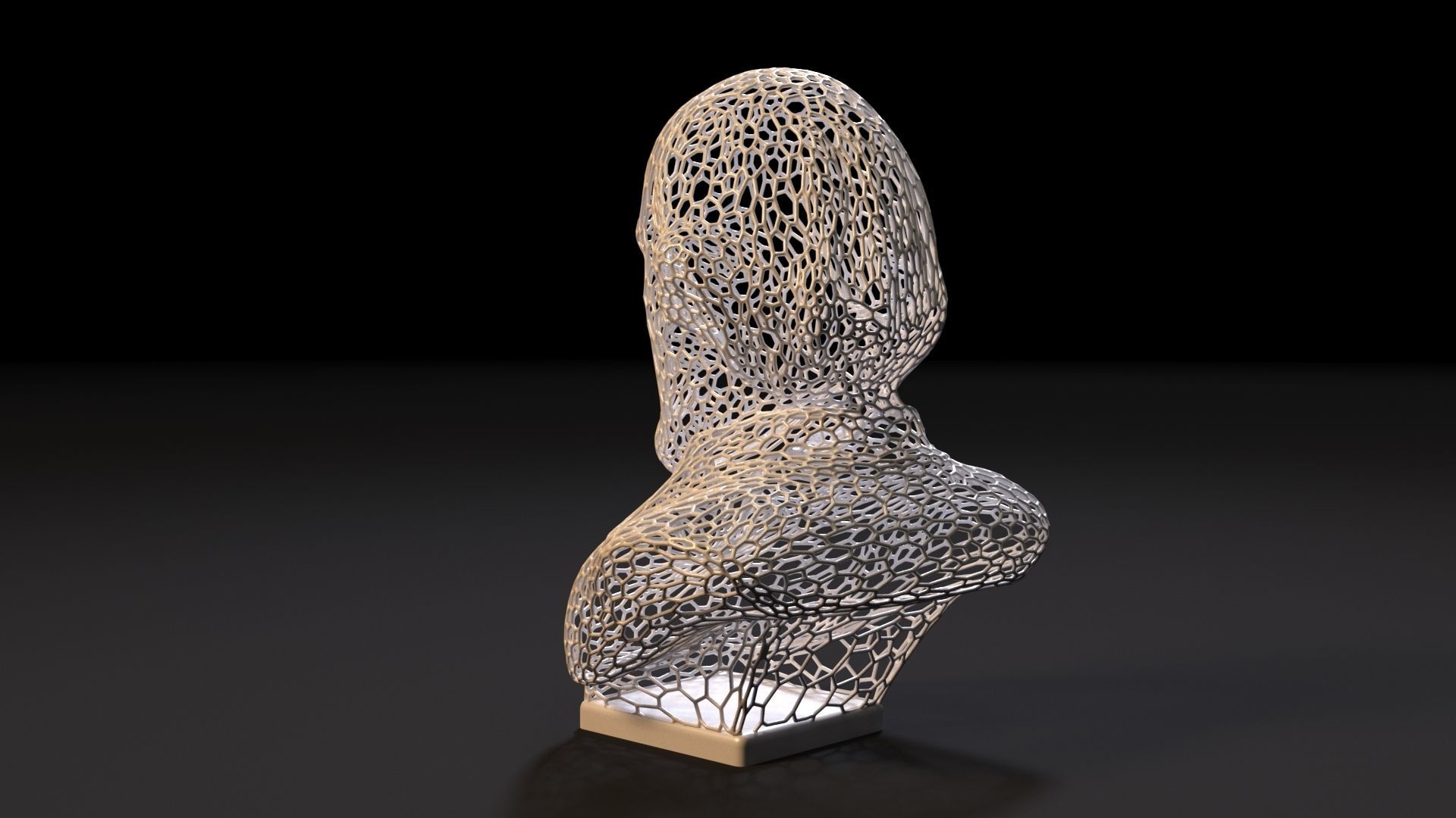 Shakespeare Bust 3D print model_3