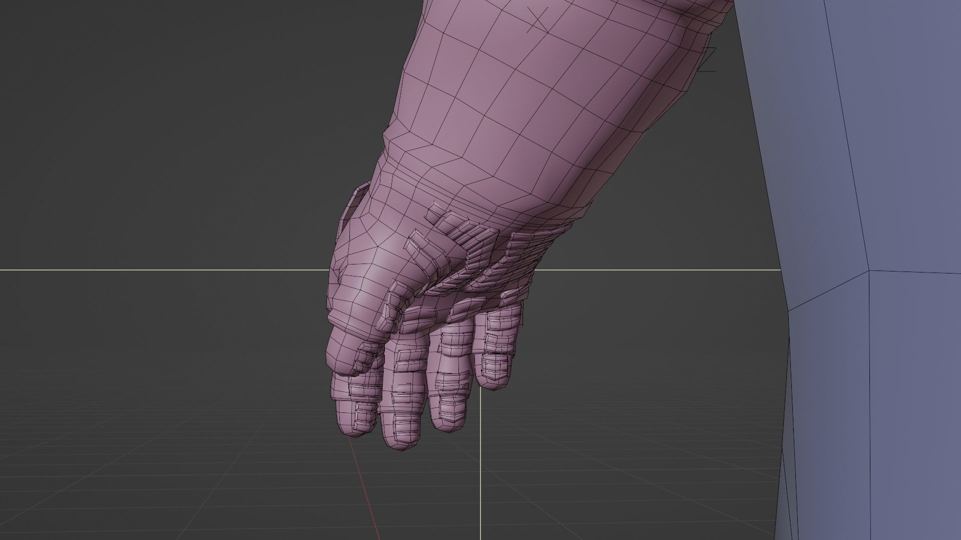 Axiom AxEMU Spacesuit White Rigged Low-poly 3D model_25