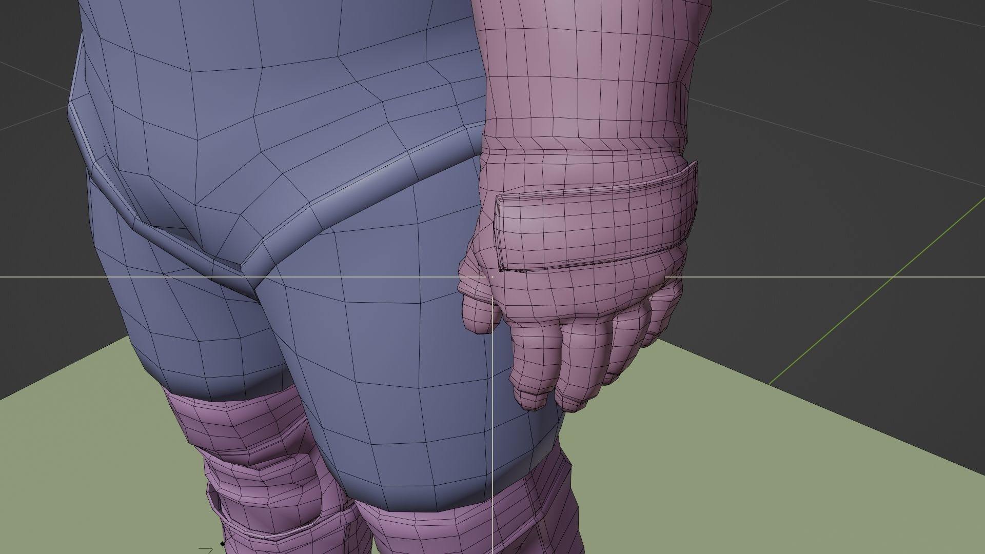 Axiom AxEMU Spacesuit White Rigged Low-poly 3D model_29