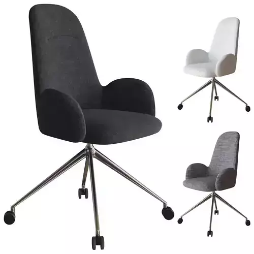kent 4-star high chair by west elm  3D model