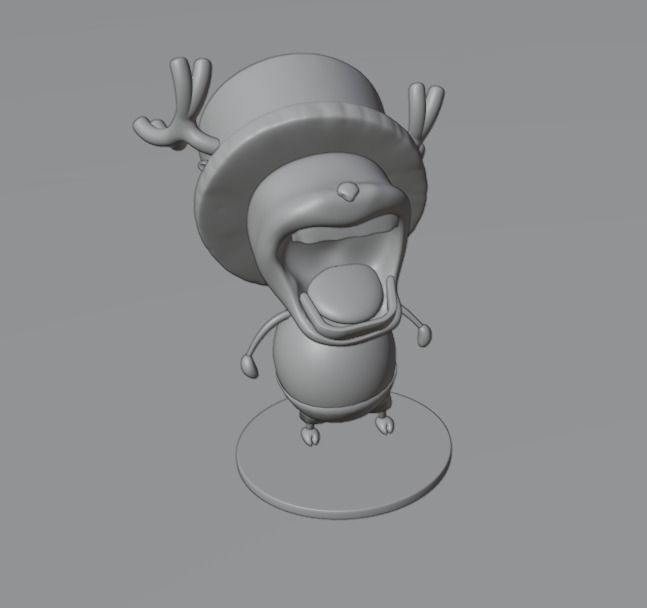 Chopper One Piece Can we get much higher 3D model CGTrader