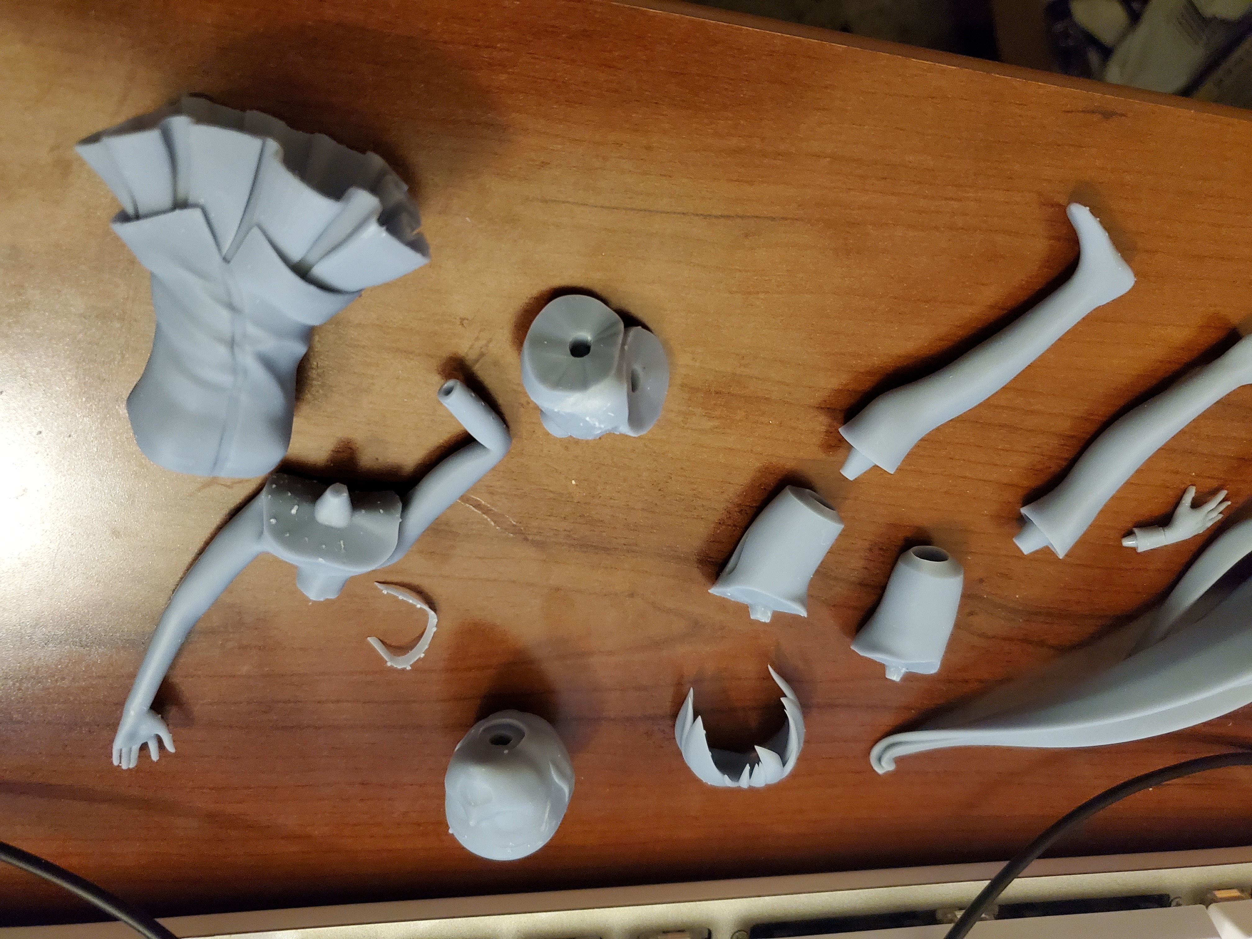 Hatsune Miku 3D printing character resin printer ready 3D print model_9