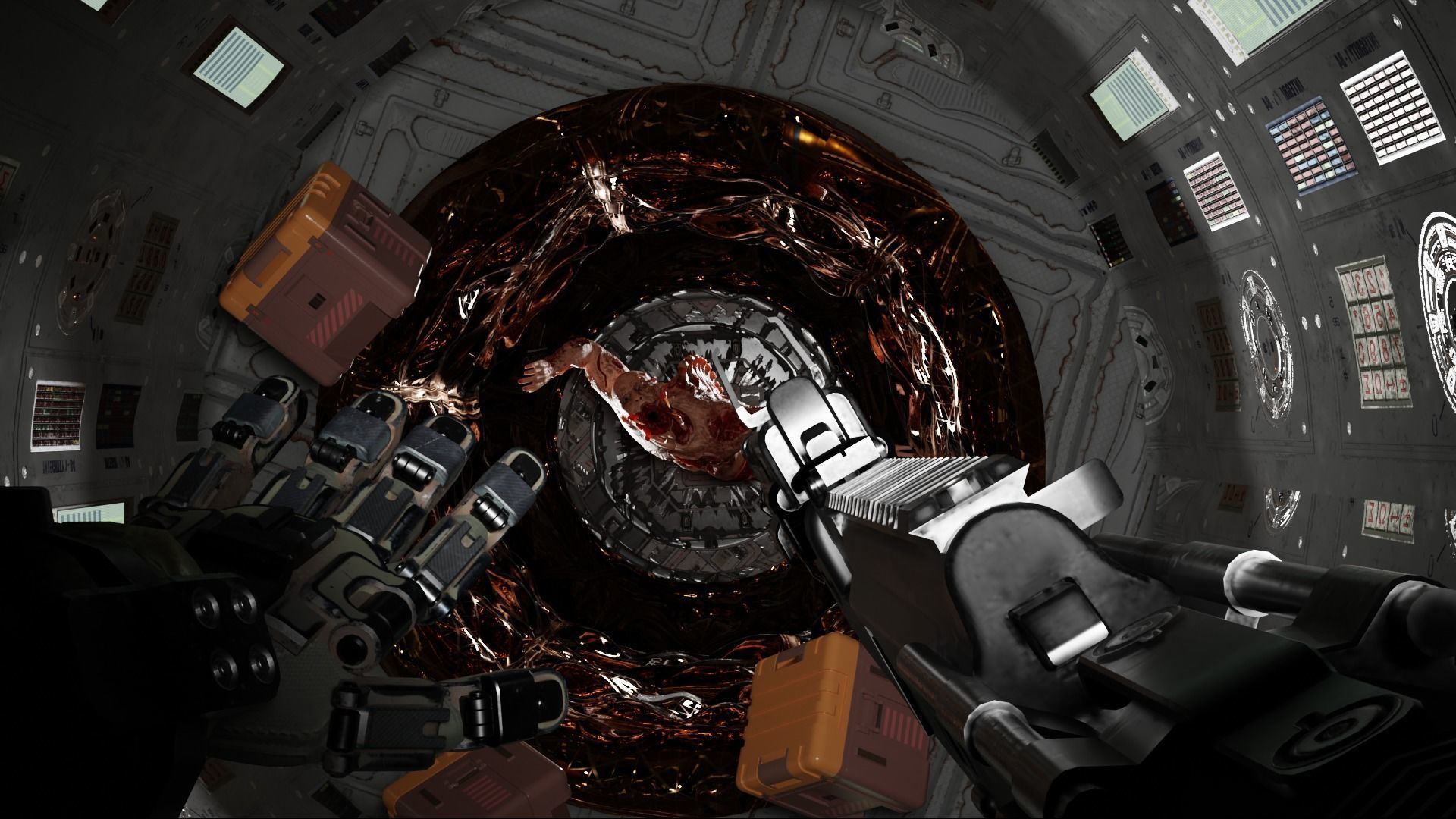 Dead Space Leaper Low-poly 3D model_1