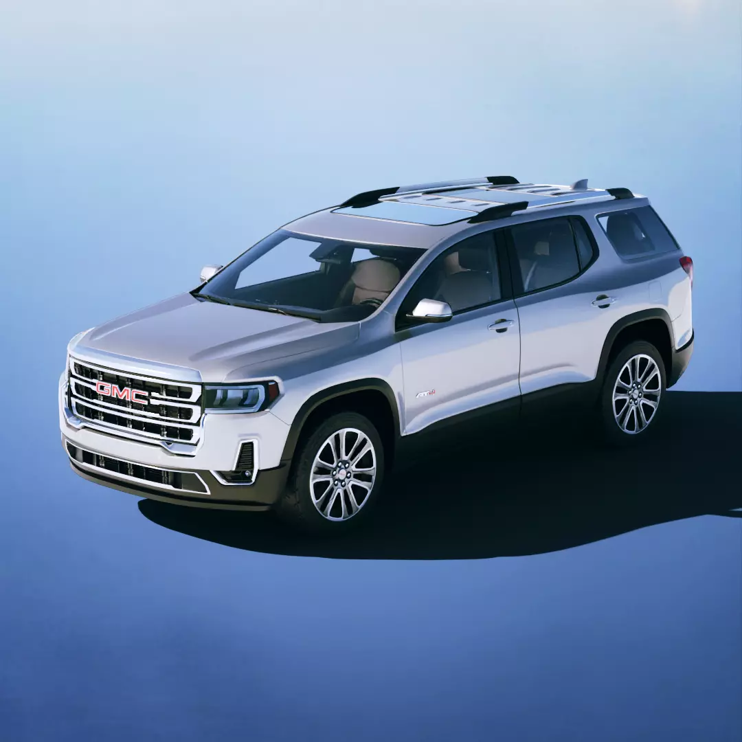 GMC Acadia AT4 2020 Low-poly 3D model_0