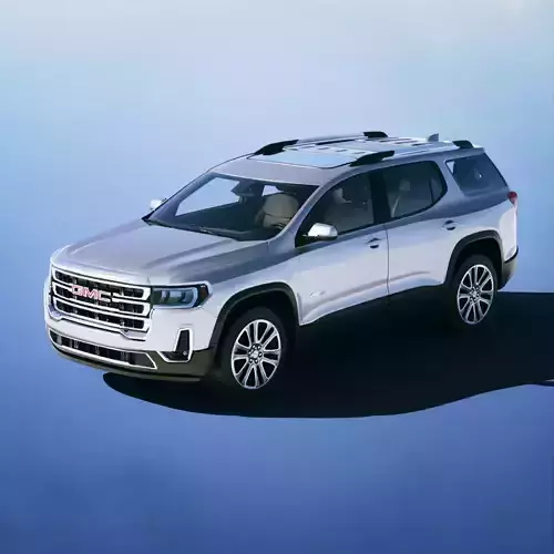GMC Acadia AT4 2020 Low-poly 3D model