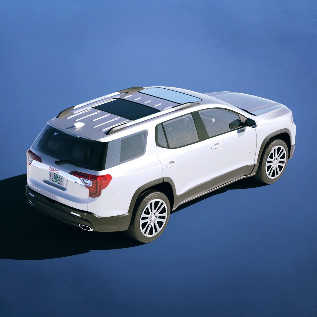 GMC Acadia AT4 2020 Low-poly 3D model_2