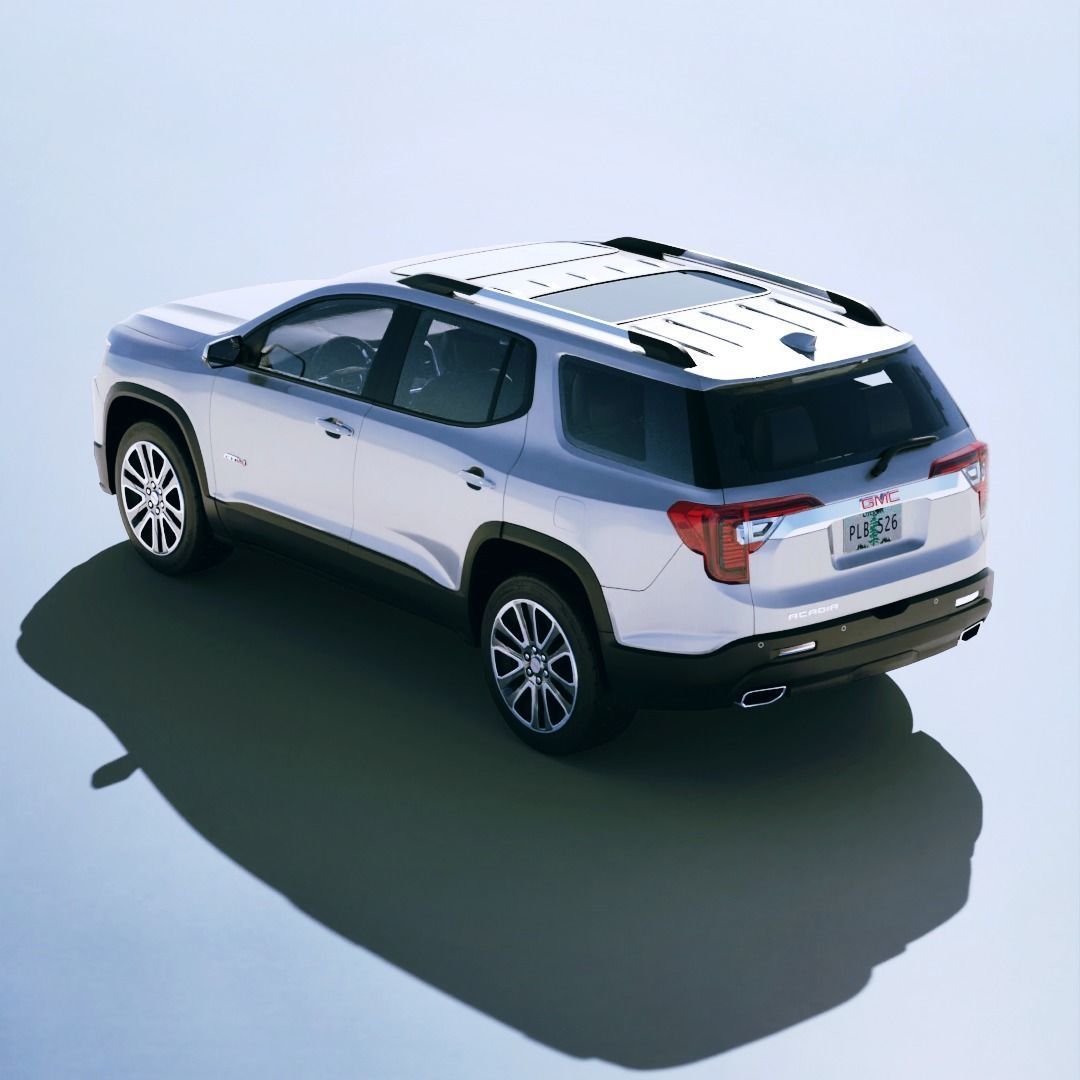 GMC Acadia AT4 2020 Low-poly 3D model_1