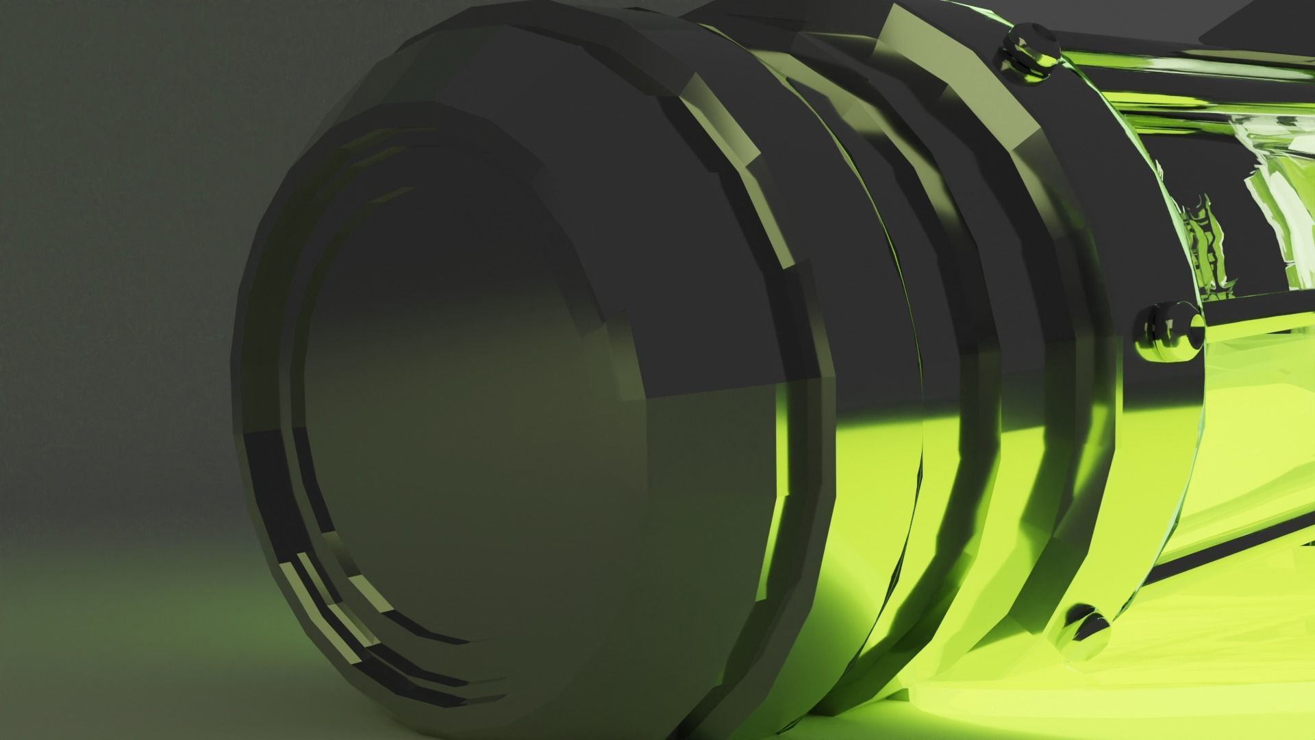 Ooze broken canister radioactive mutagen  3D model_3