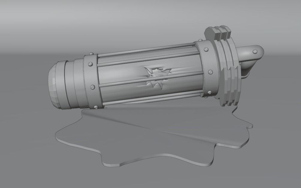 Ooze broken canister radioactive mutagen  3D model_6