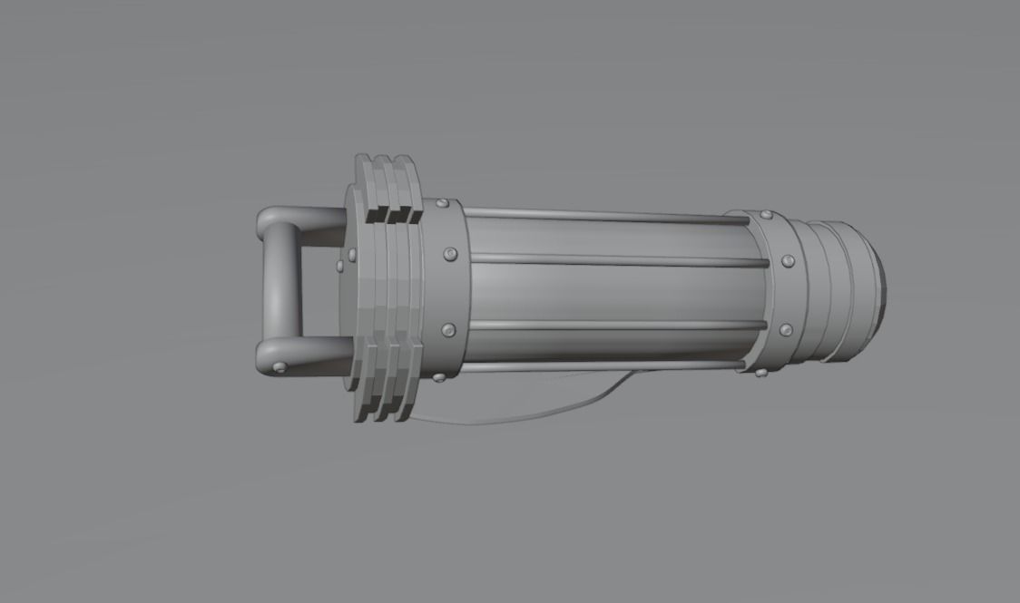 Ooze broken canister radioactive mutagen  3D model_7