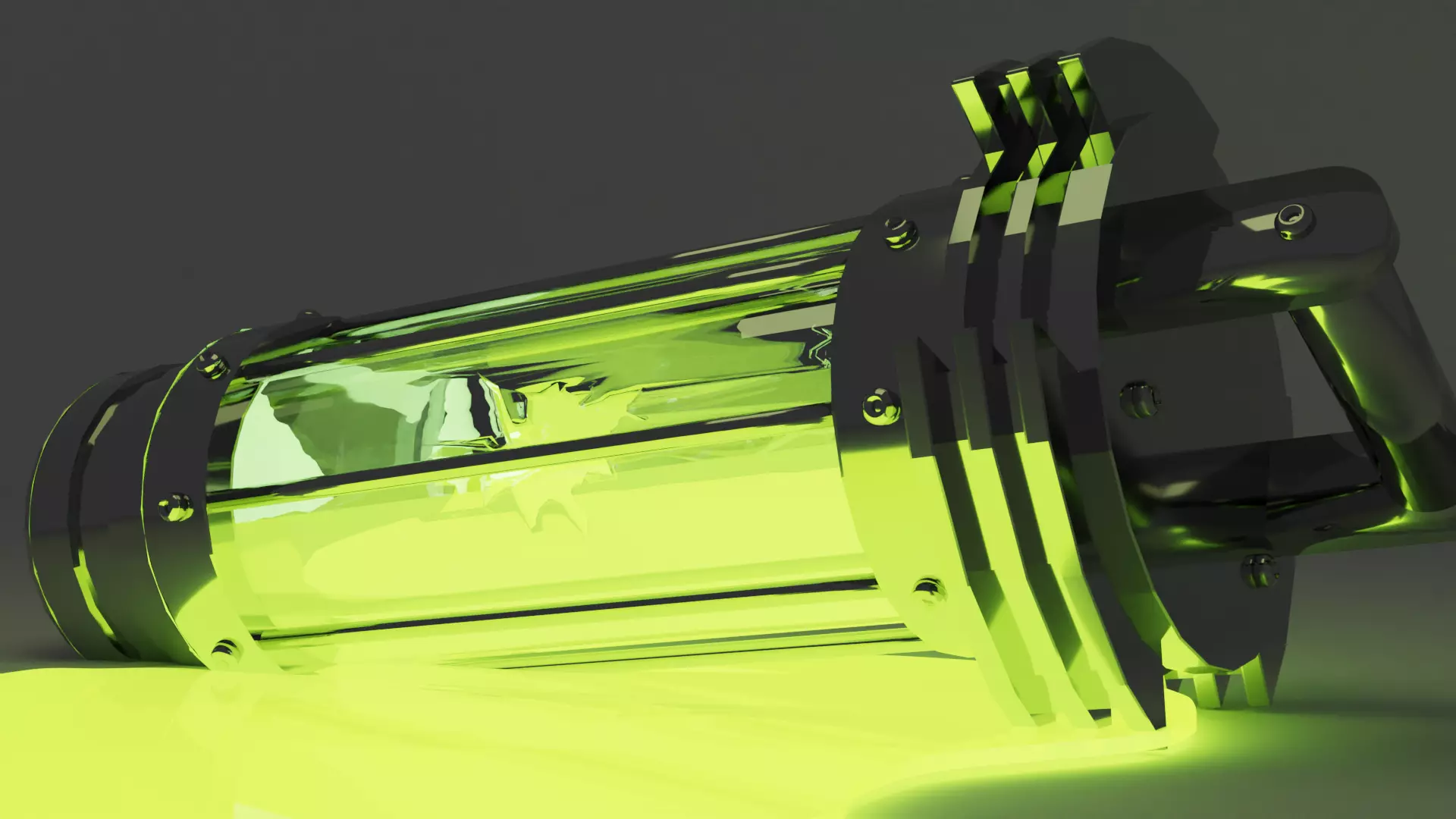 Ooze broken canister radioactive mutagen  3D model_0