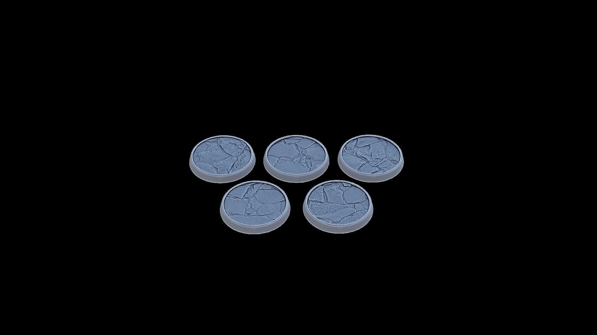 3D print cracked road bases 3D print model_1