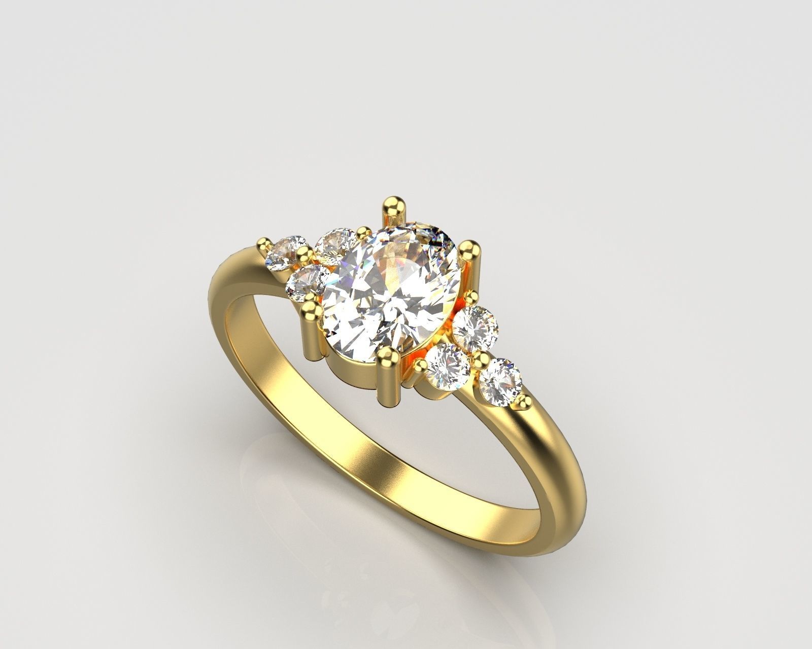 Ring fantasy 98 3D print model_3