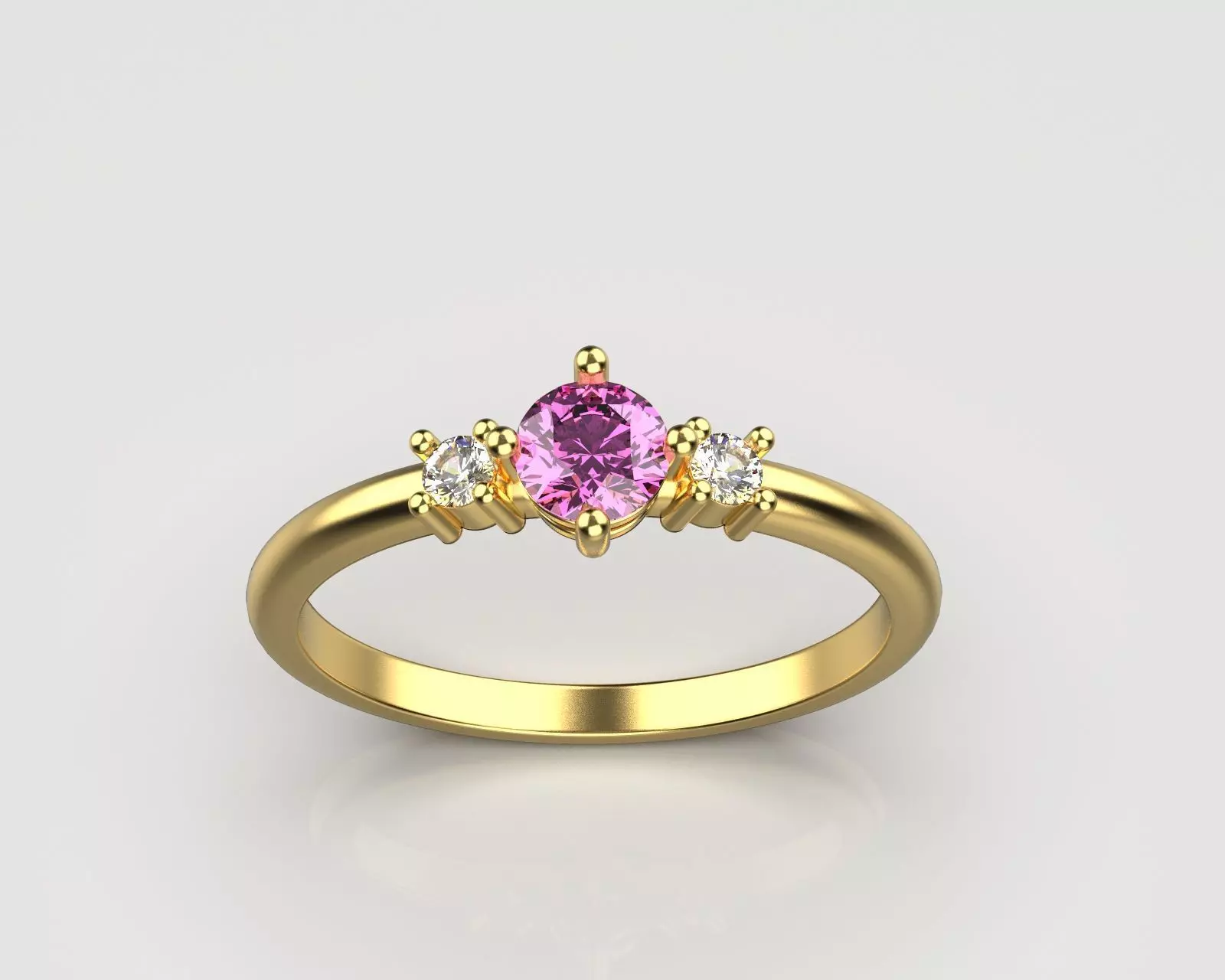 Ring zirconia 82 3D print model_0