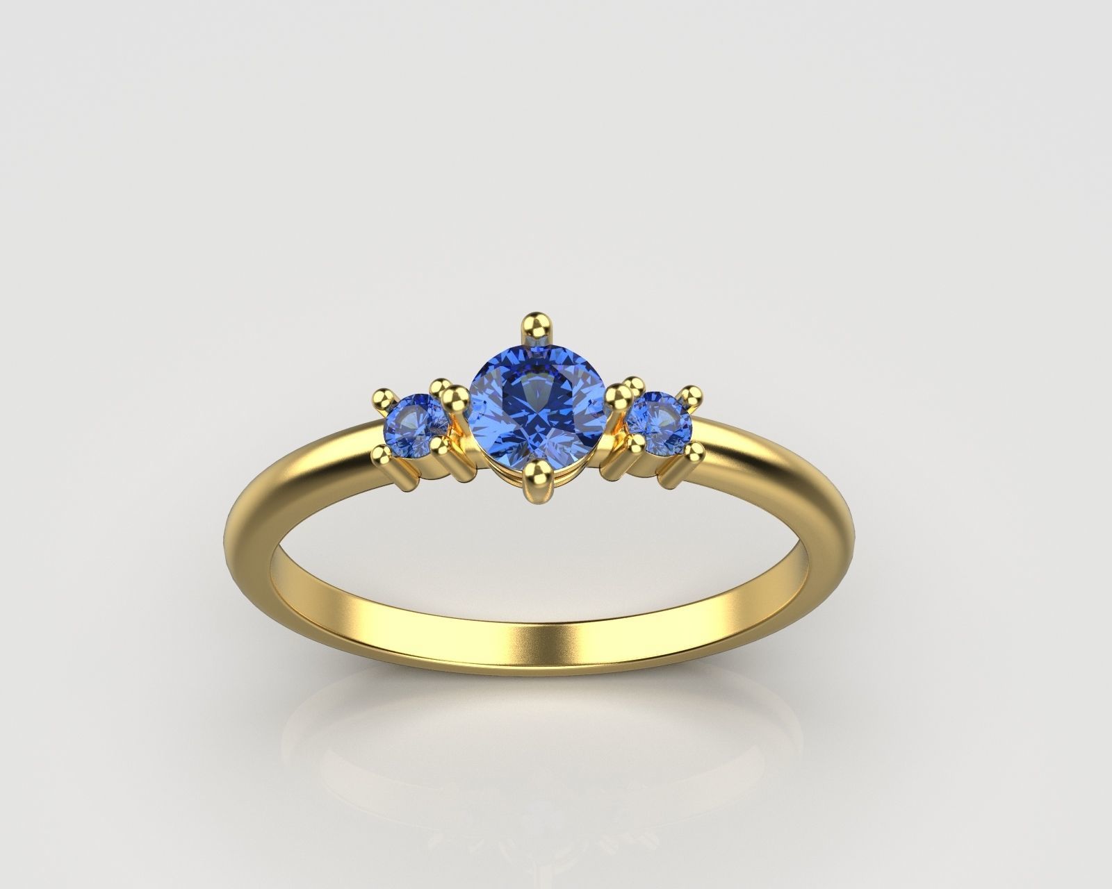 Ring zirconia 82 3D print model_10