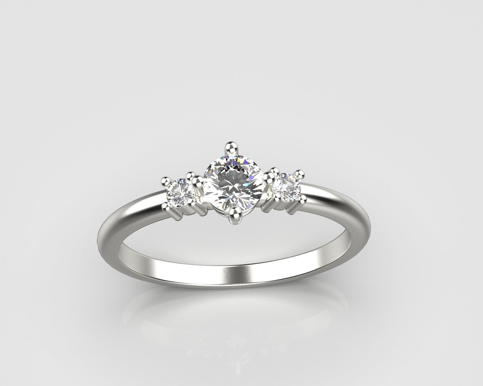 Ring zirconia 82 3D print model_4