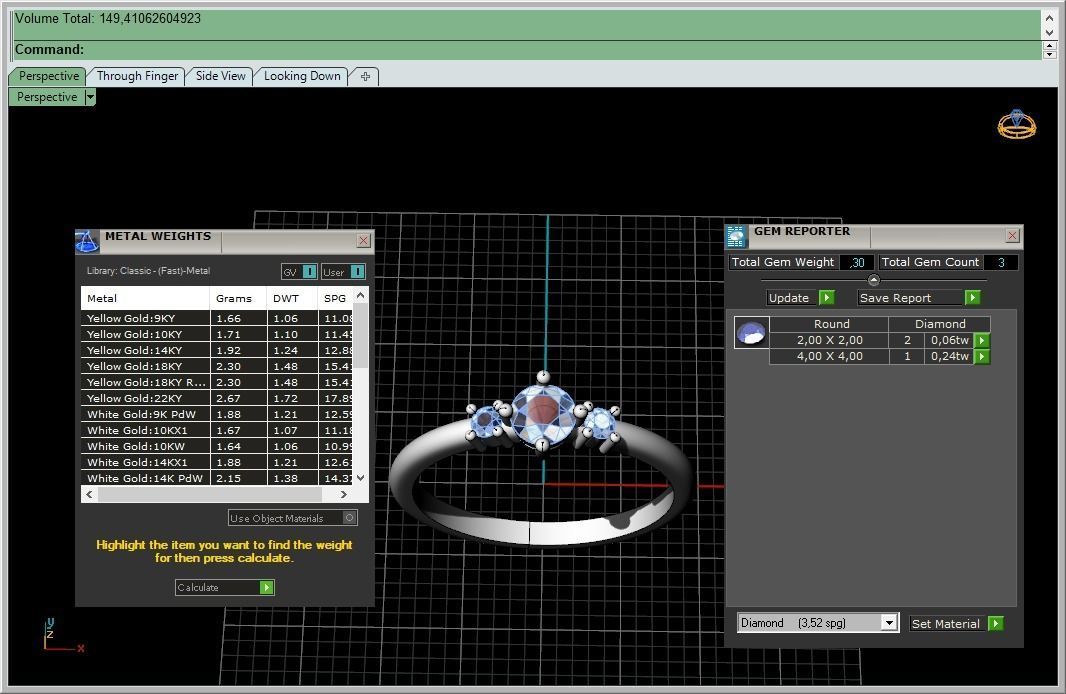 Ring zirconia 82 3D print model_14