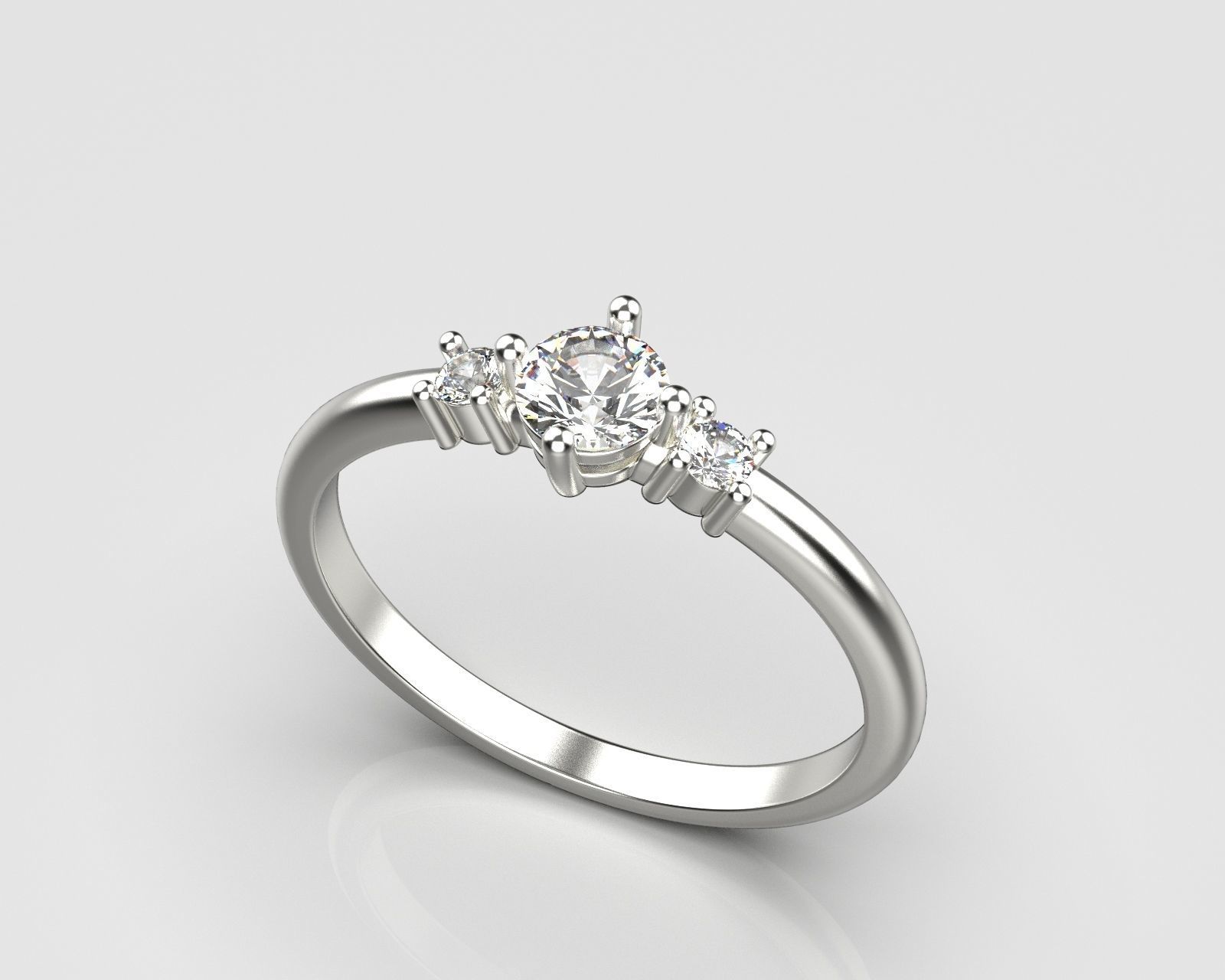 Ring zirconia 82 3D print model_5