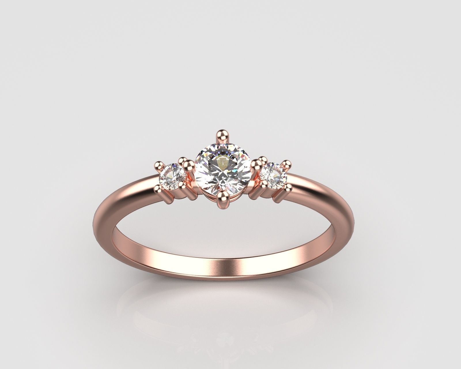 Ring zirconia 82 3D print model_11