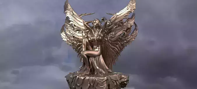 Earth Anatomy female sculpture 1