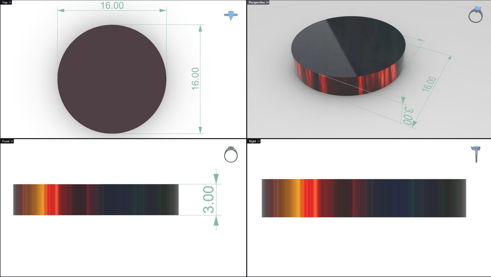 Mens Ring 3D print model_4