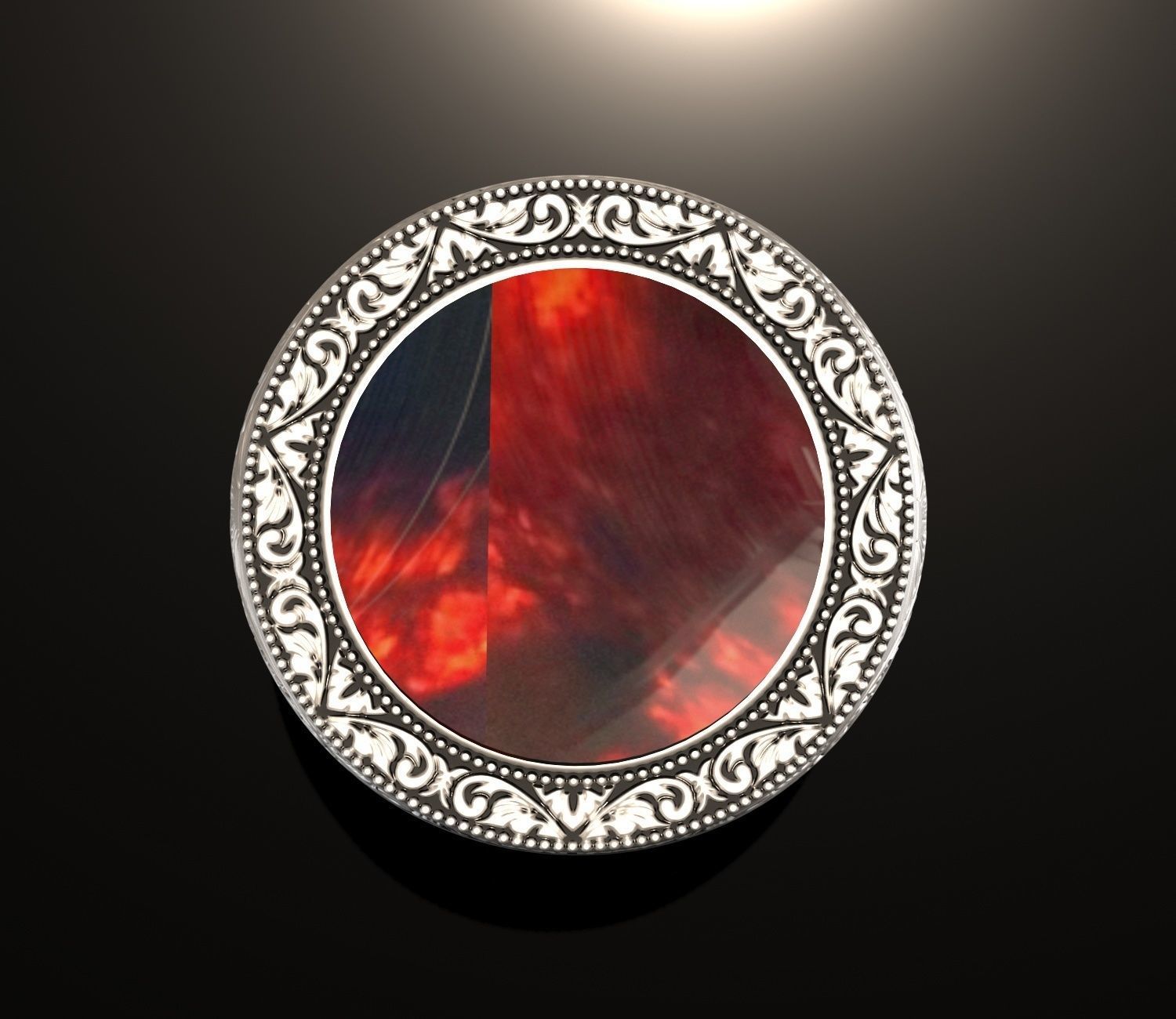 Mens Ring 3D print model_3