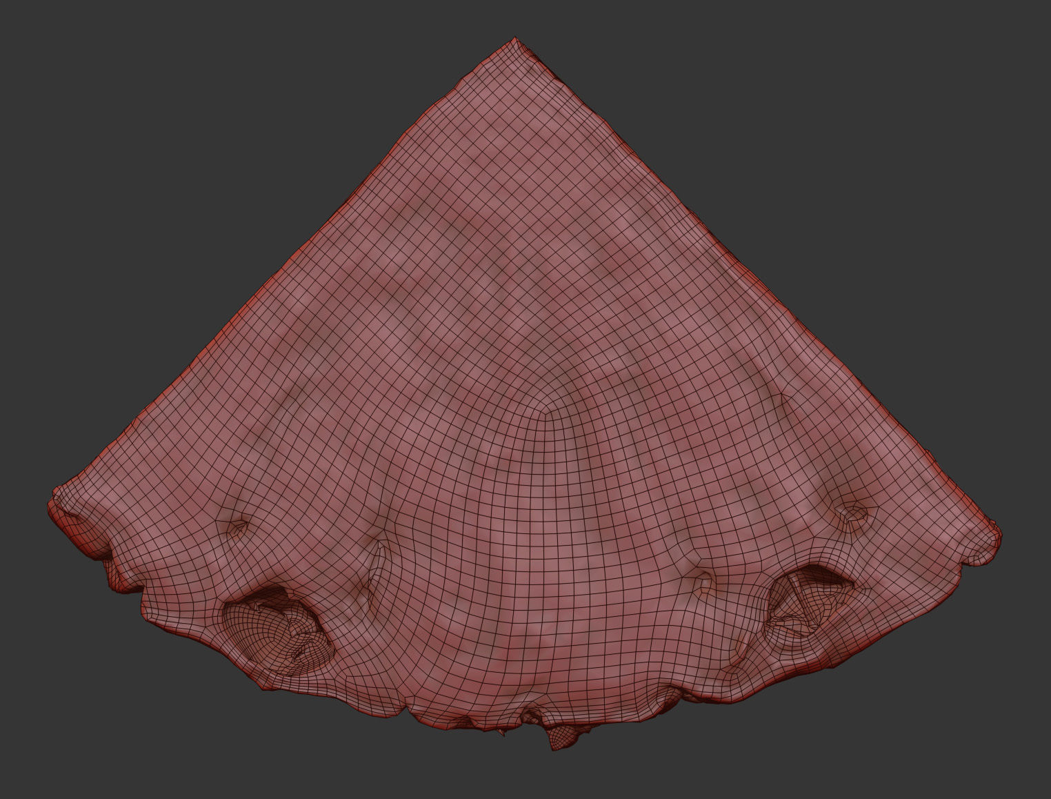 Pineapple 3D model_6
