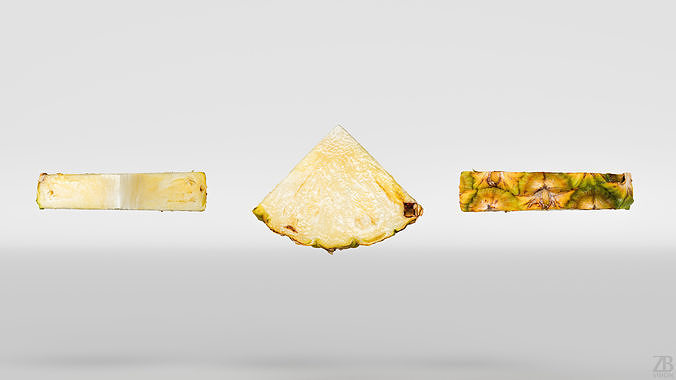 Pineapple 3D model 5