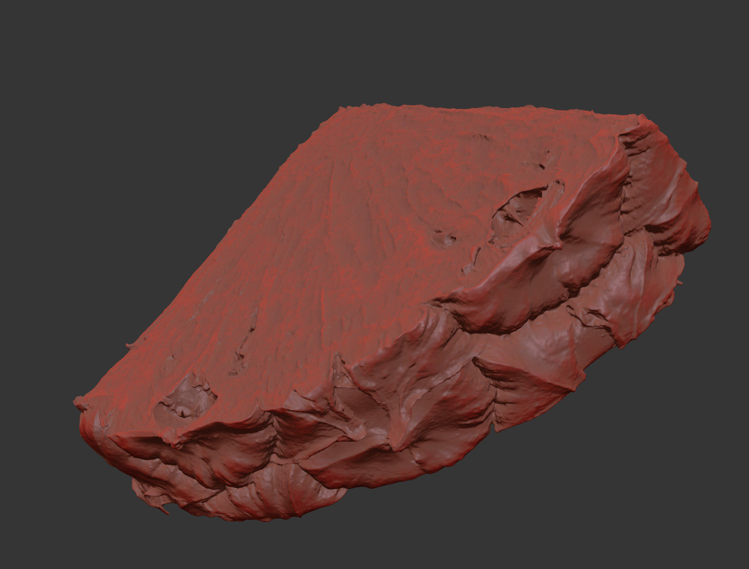 Pineapple 3D model_7