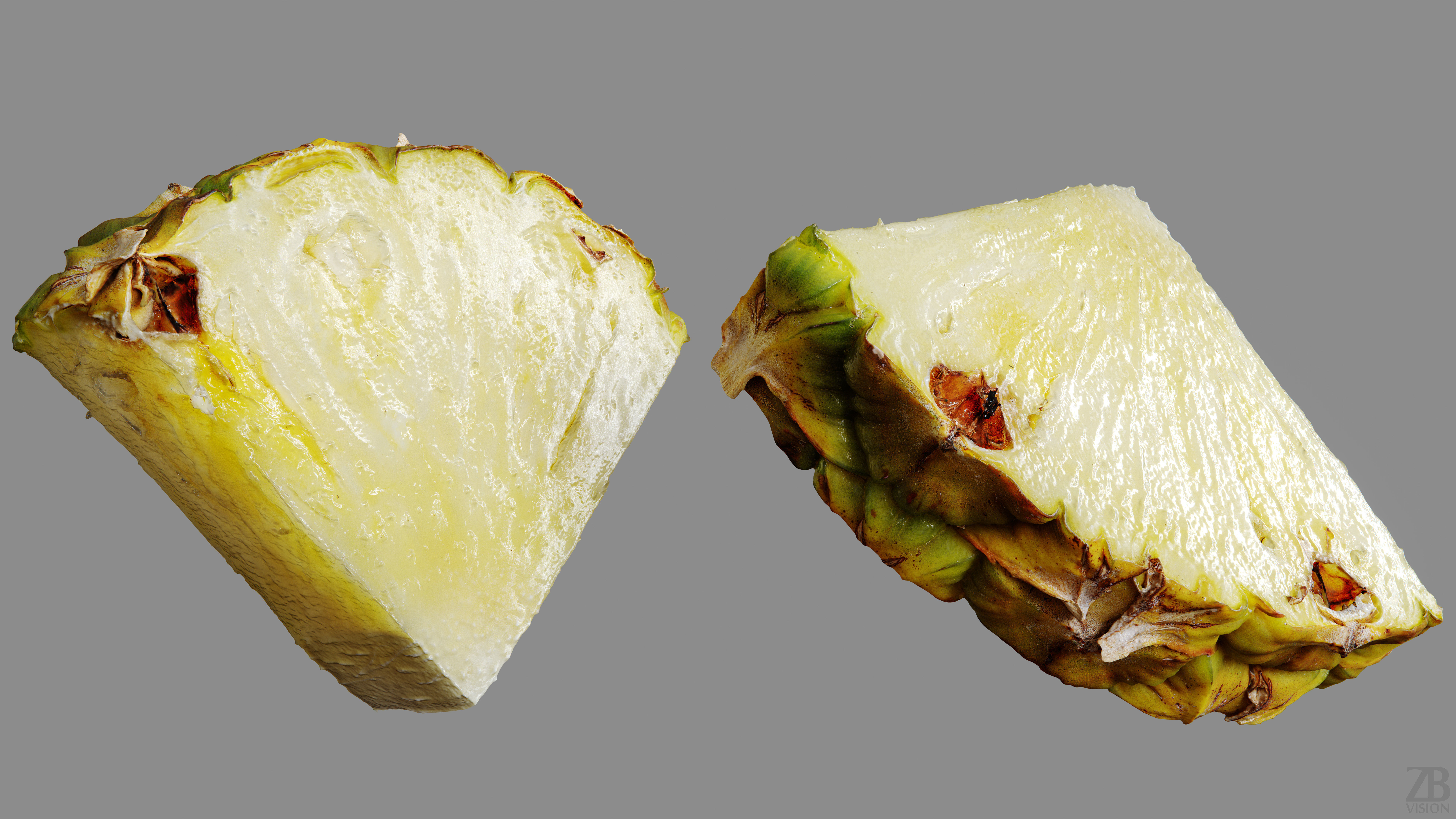 Pineapple 3D model_9