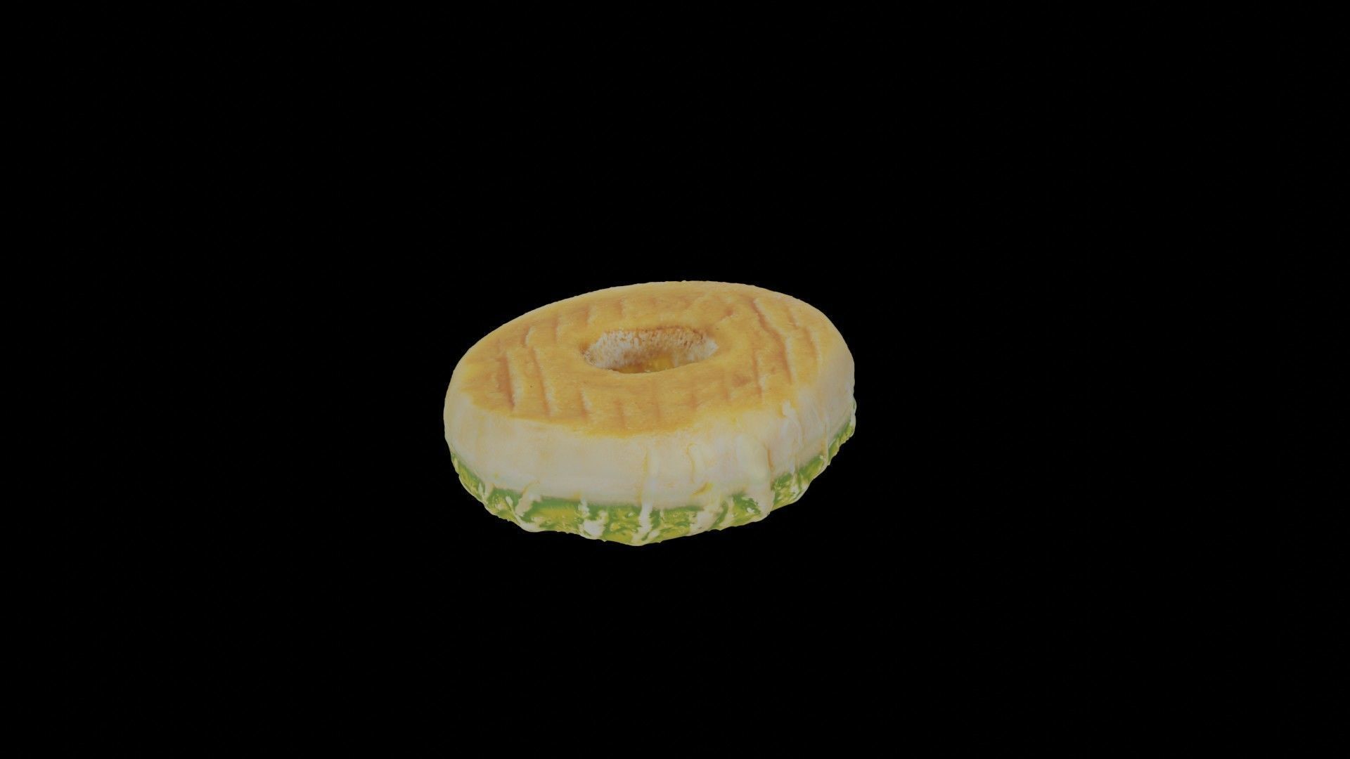Scanned Donuts 5 flavors 1 high and 2 lowpoly versions Low-poly 3D model_67