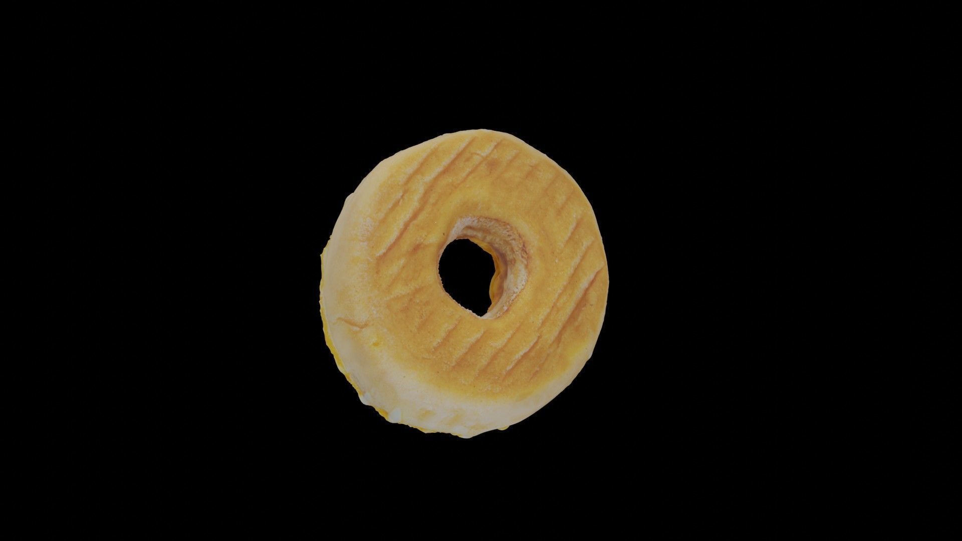 Scanned Donuts 5 flavors 1 high and 2 lowpoly versions Low-poly 3D model_57