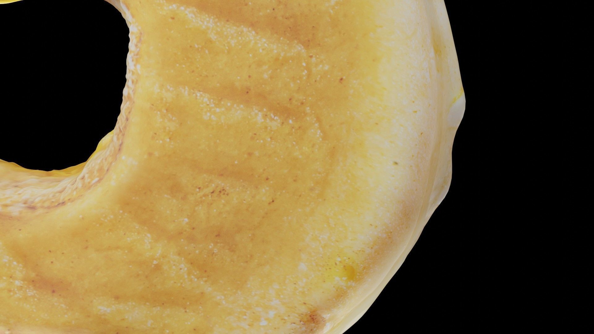 Scanned Donuts 5 flavors 1 high and 2 lowpoly versions Low-poly 3D model_24