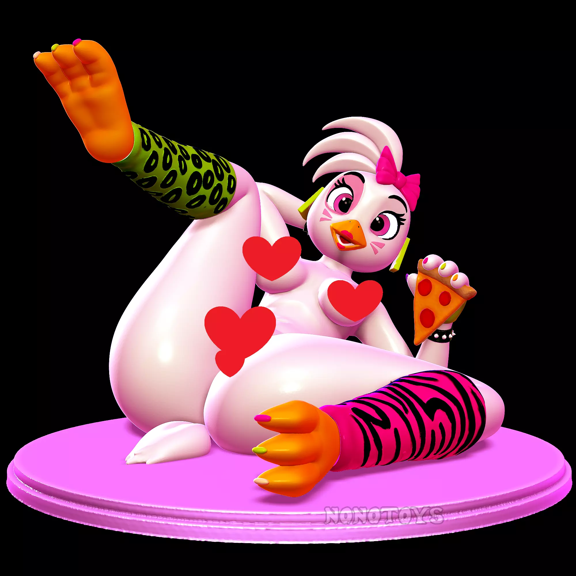 GlamRock Chica - NSFW 3D print model_0
