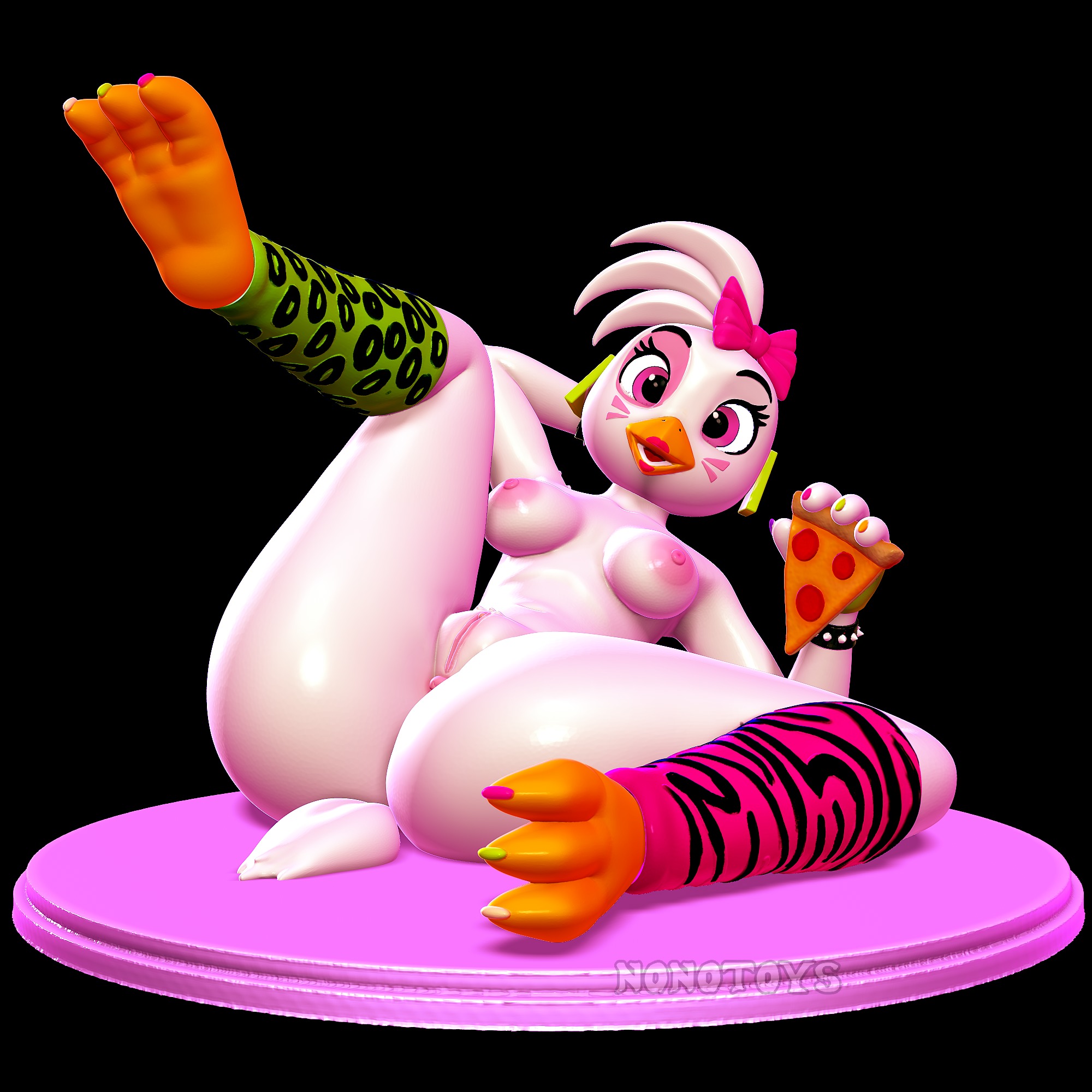 GlamRock Chica - NSFW 3D print model_1