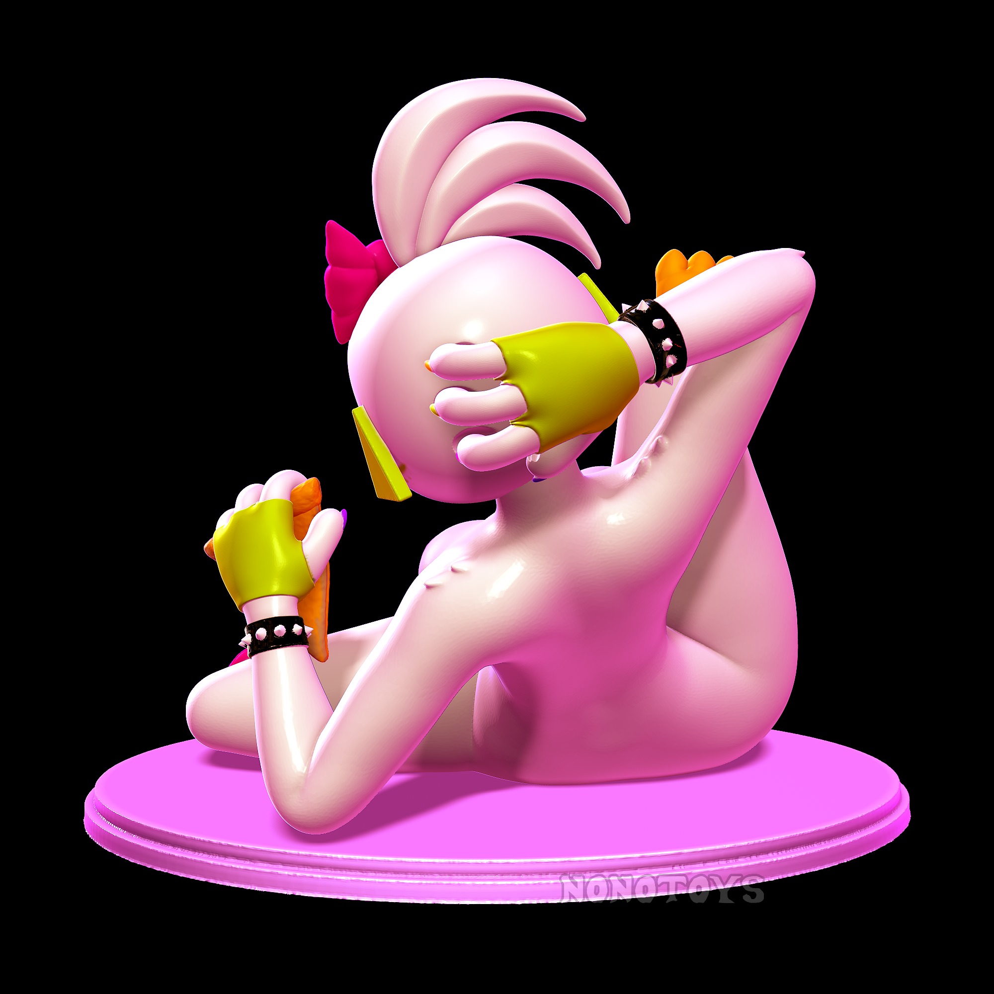 GlamRock Chica - NSFW 3D print model_4