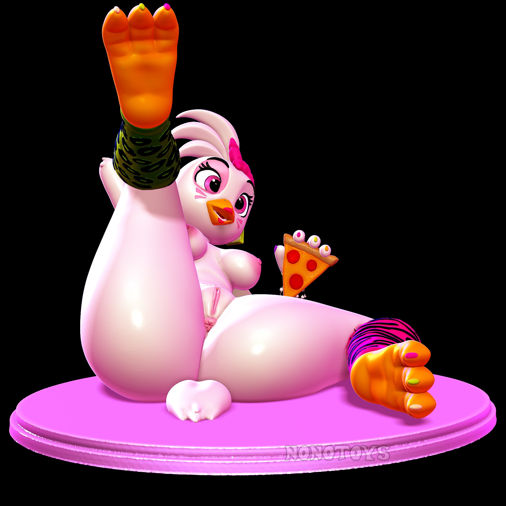 GlamRock Chica - NSFW 3D print model_2