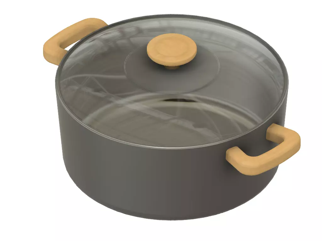 cooking pot 3d model  3D model_0