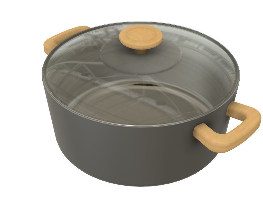 cooking pot 3d model  3D model_3