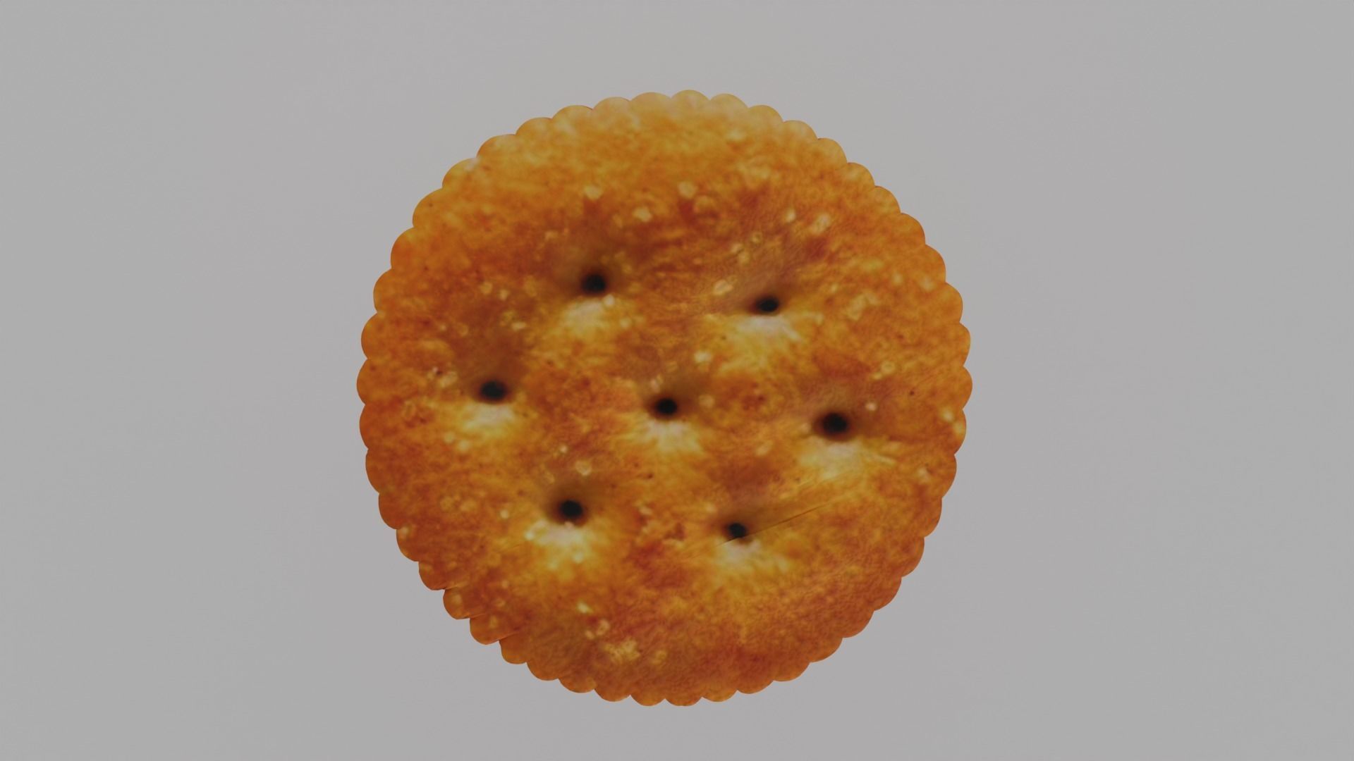 Ritz Cracker  3D model_1