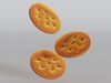 Ritz Cracker 3D model | CGTrader