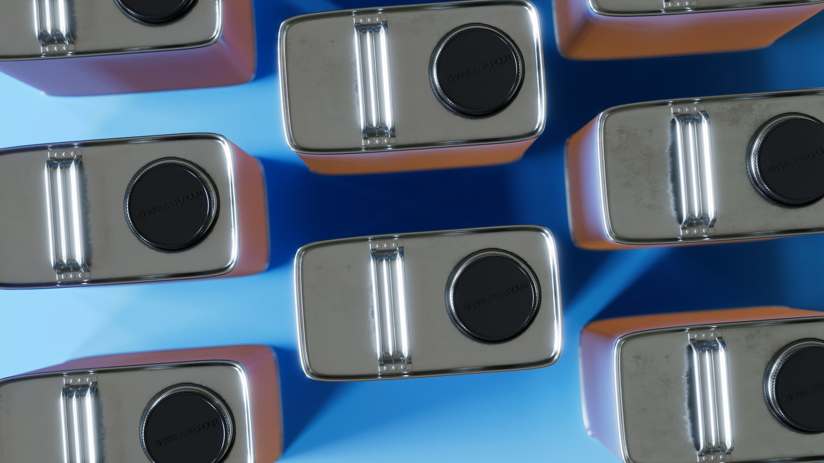 Paint Can 1 Gallon F-Style Oblong 3D Model 3D model_15