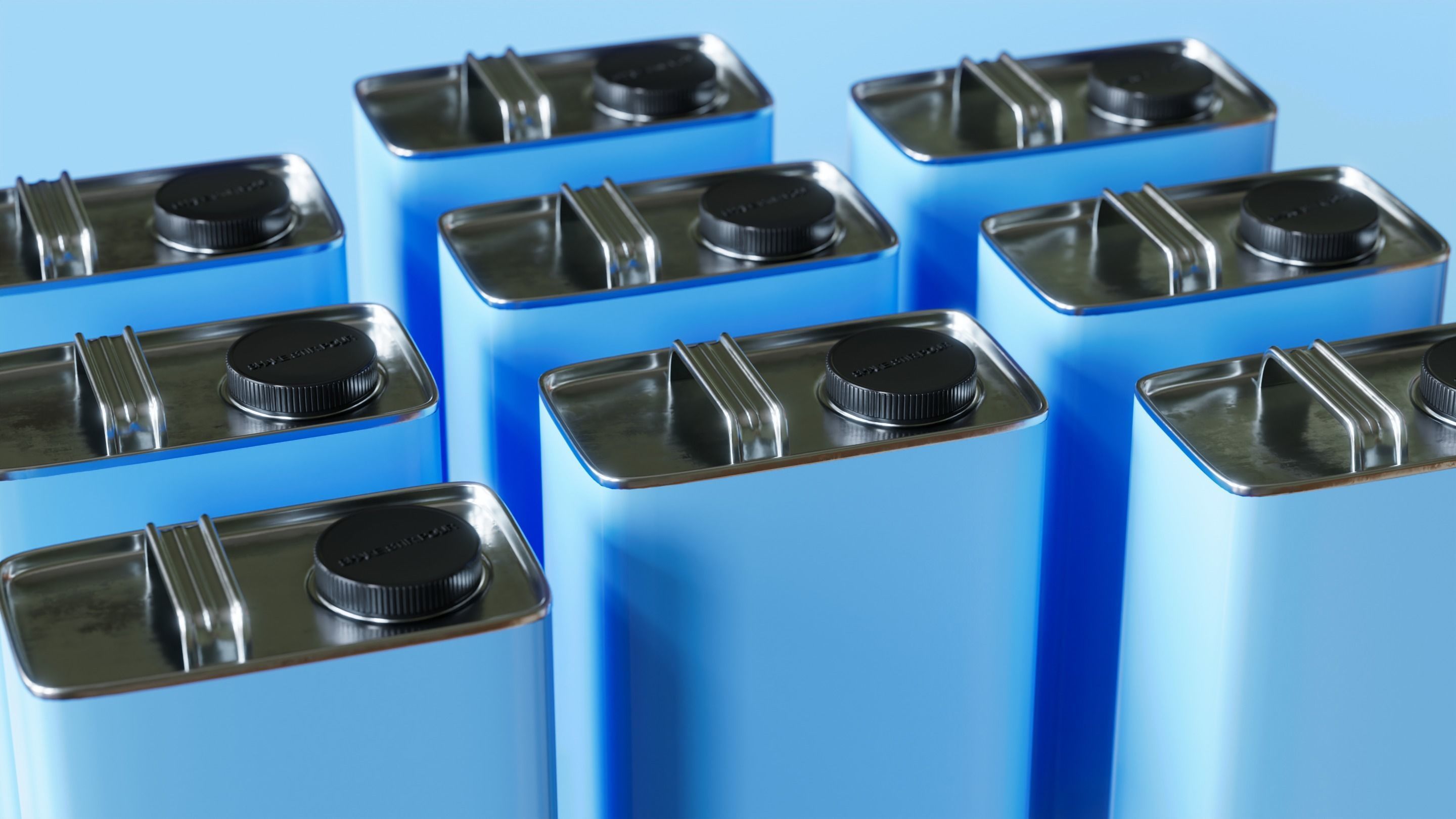 Paint Can 1 Gallon F-Style Oblong 3D Model 3D model_14