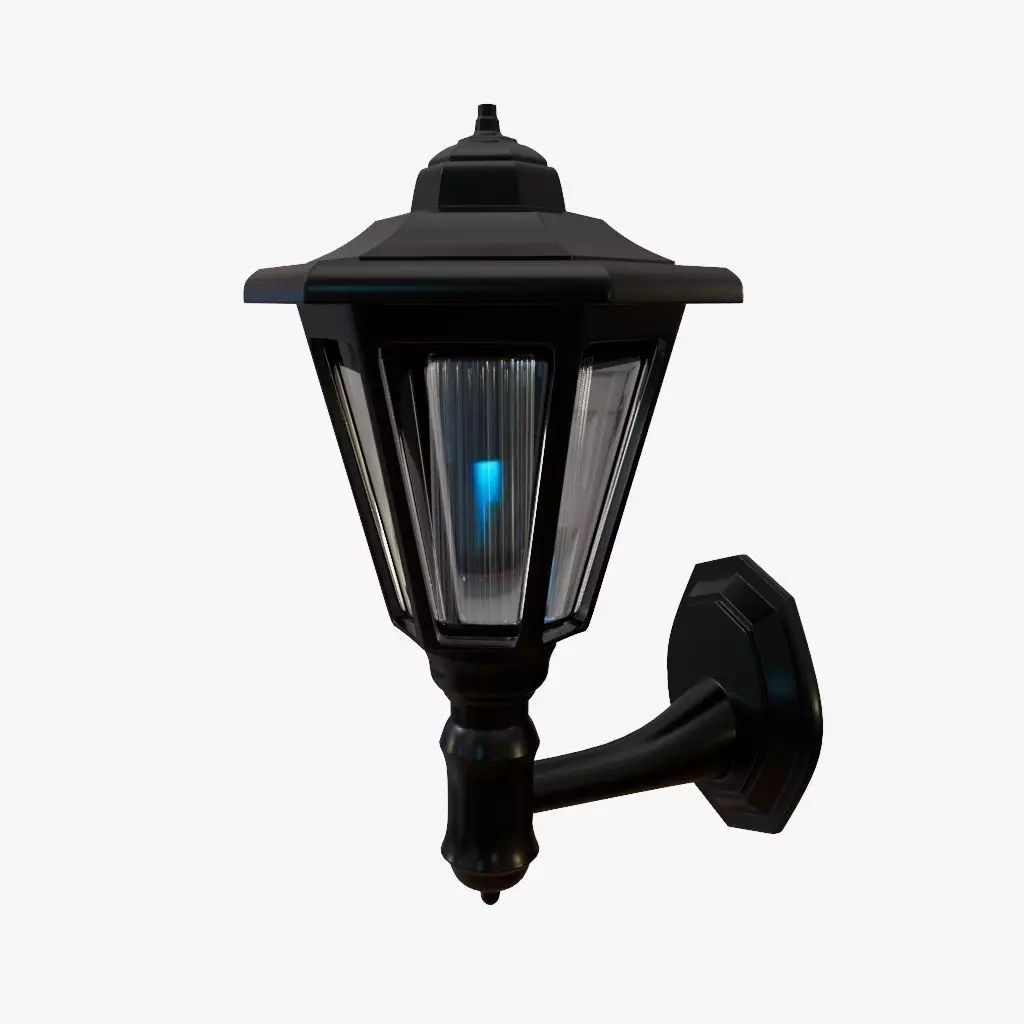 Outdoor Street Light 3D model_0