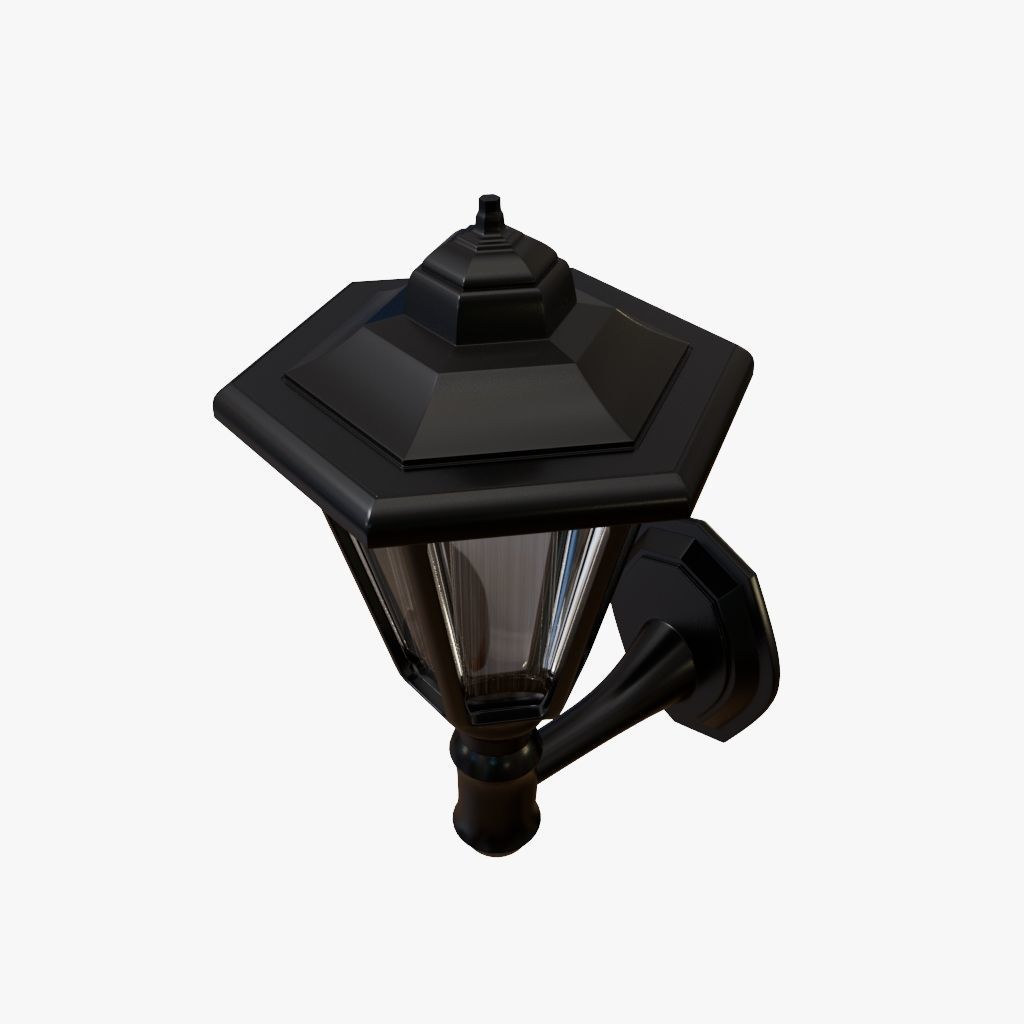 Outdoor Street Light 3D model_1