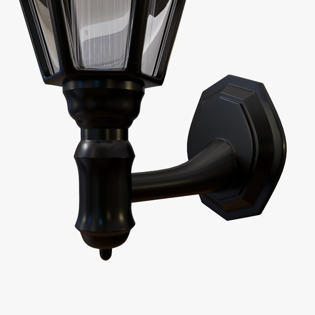 Outdoor Street Light 3D model_3