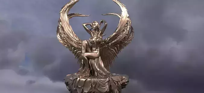 Earth Anatomy female sculpture 2