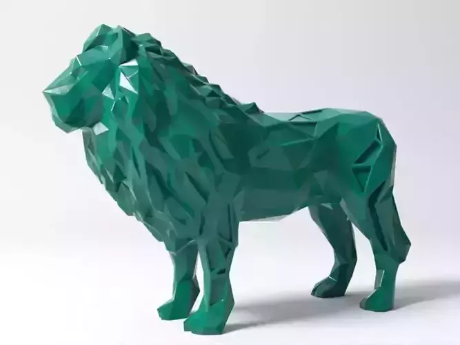Polygon Lion