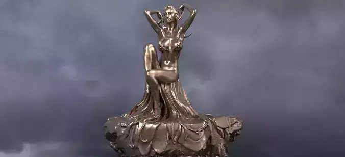 Earth Anatomy female sculpture 3 