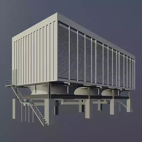 Industrial building 2023-0005 3D model
